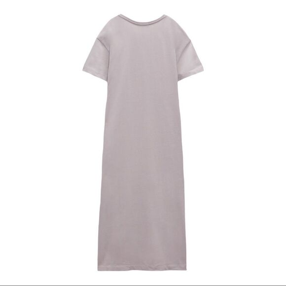 Zara Long Buttoned Dress - Picture 2 of 6